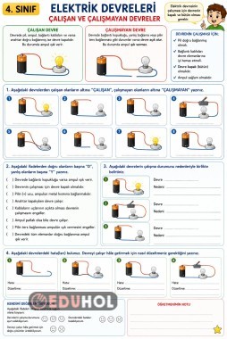 BASİT ELEKTRİK DEVRESİ ÇALIŞMA SAYFASI