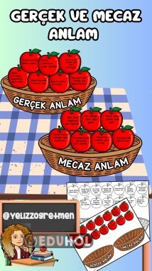 GERÇEK VE MECAZ ANLAM ETKİNLİK