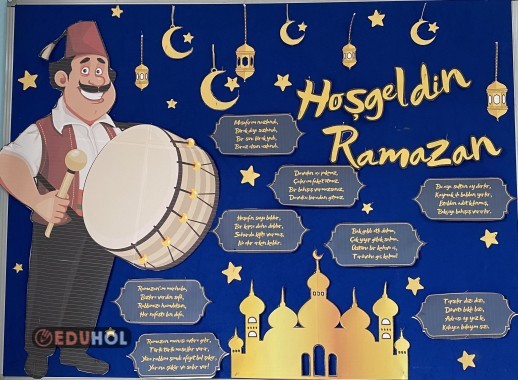HOŞGELDİN RAMAZAN PANOSU