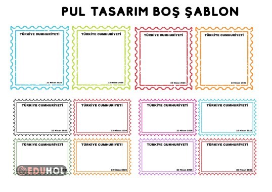 PUL TASARIM BOŞ ŞABLON