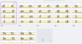 ünlü harfler anetilok ilk heceler