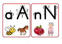 1.Sınıf pano için görselli harf kartları, hepsini lamine ederek kullandım. Umarım işinize yarar.