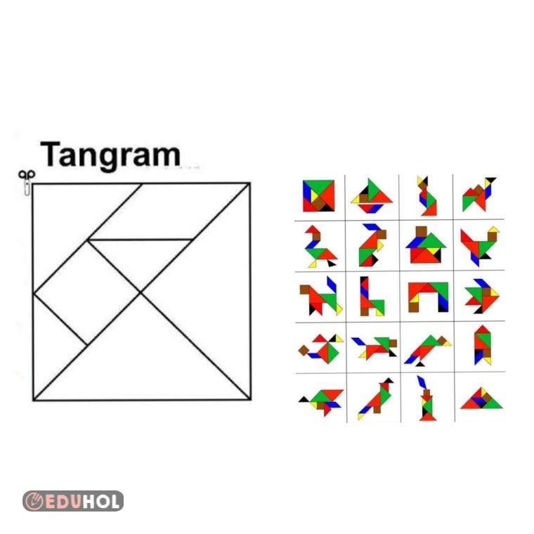 Tangram Oyunu | Eduhol - Ders Videoları İzle Online Test Çöz Etkinlik İndir