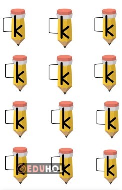 1. Sınıf k sesi defter kes yapıştır