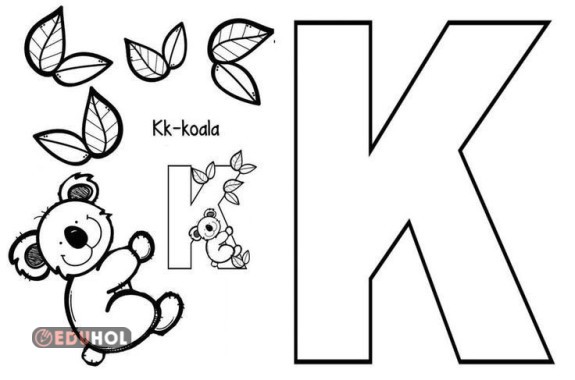 1. Sınıf K sesi pano resim çalışması