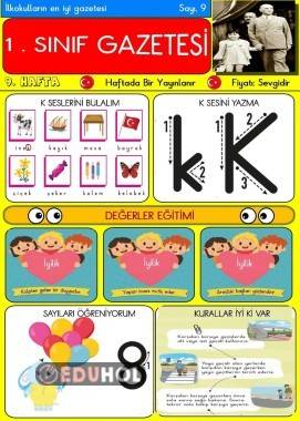 1. Sınıf Kk sesi gazetesi