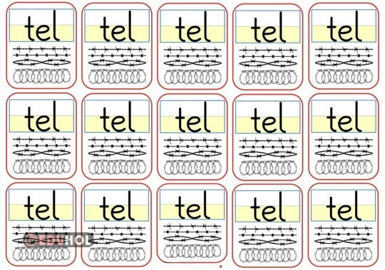 1. Sınıf tel hece çalışması