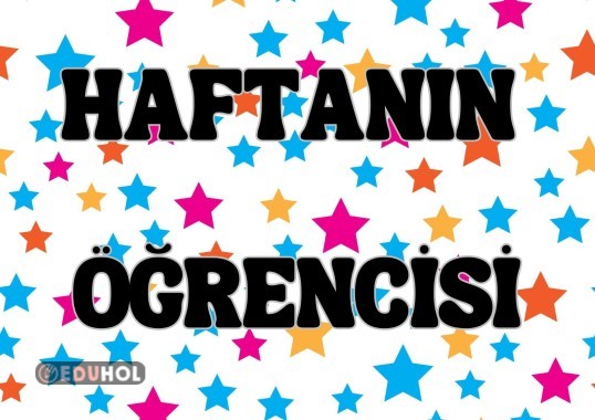 Haftanın Öğrencisi