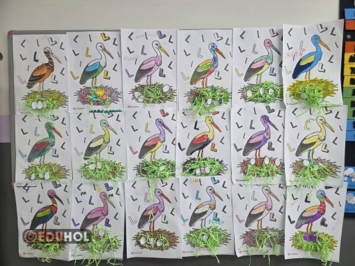 Leylek Boyama sayfası