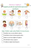 1. Sınıf  Hayat Bilgisi Bakımlıyım Sağlıklıyım (Kişisel Bakım)