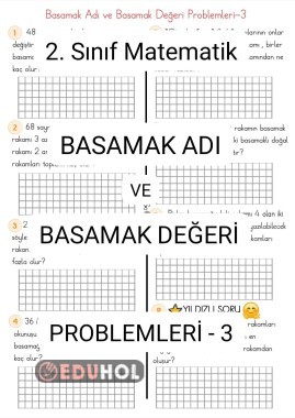 Basamak-Basamak Değeri Problemleri-3