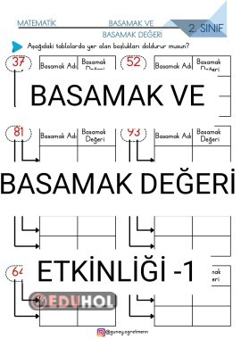 Basamak ve BasamakDeğeri Etkinliği-1