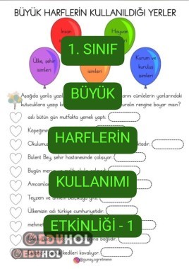 Büyük Harflerin Kullanımı Etkinliği-1