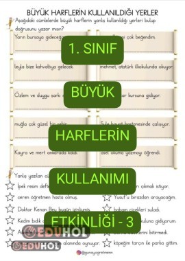 Büyük Harflerin Kullanımı Etkinliği-3
