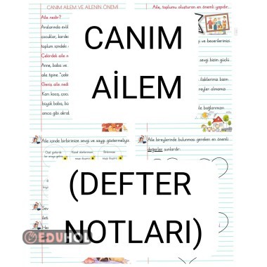 Canım Ailem(Defter Notları)