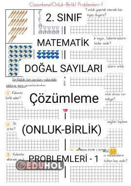 Çözümleme(Onluk-Birlik) PROBLEMLERİ-1