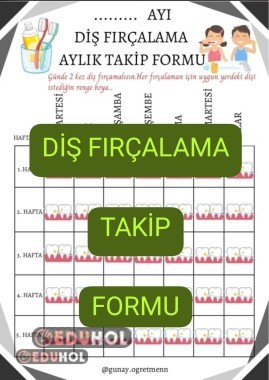 Diş Fırçalama Takip Formu