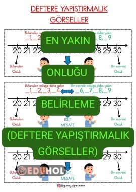 En Yakın Onluğu Belirleme(DEFTERE YAPIŞTIRMALIK)