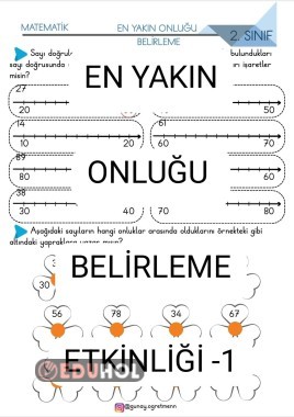 En Yakın Onluğu Belirleme Etkinliği-1