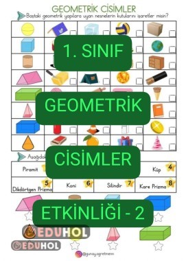 Geometrik Cisimler Etkinliği-2