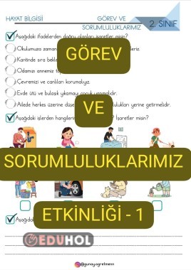 Görev ve Sorumluluklarımız Etkinliği-1