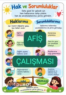 Hak ve Sorumluluklarımız AFİŞ