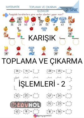Karışık Toplama-Çıkarma İşlemleri-2