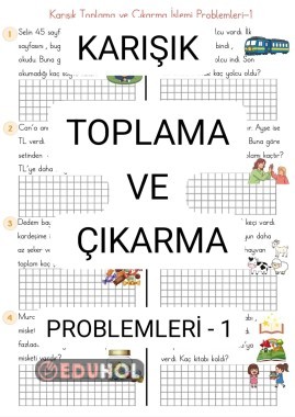 Karışık Toplama-Çıkarma Problemleri-1