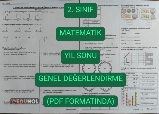 Matematik Yıl Sonu Genel Değerlendirme(PDF formatında)