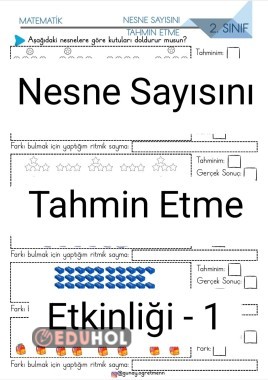 Nesne Sayısını Tahmin Etme Etkinliği- 1