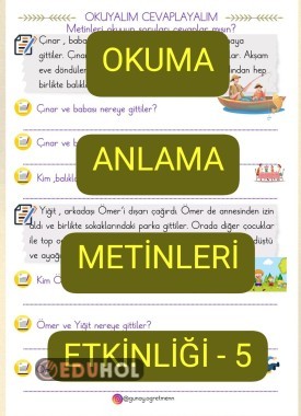 Okuma-Anlama Metinleri Etkinliği-5