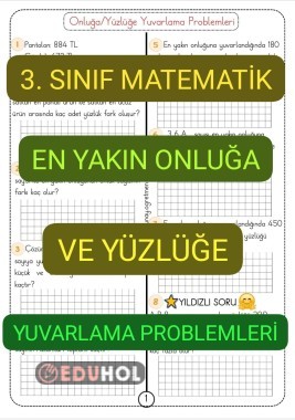 Onluğa/Yüzlüğe Yuvarlama PROBLEMLERİ