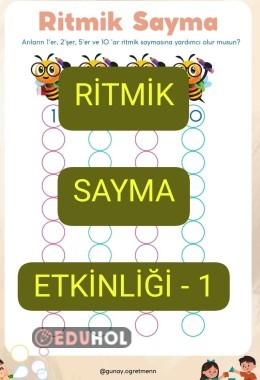 Ritmik Sayma Etkinliği- 1