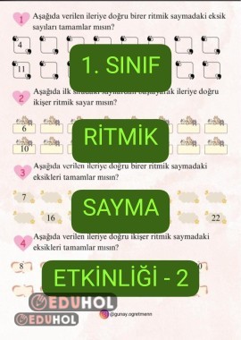 Ritmik Sayma Etkinliği-2