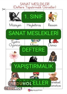 Sanat Meslekleri DEFTERE YAPIŞTIRMALIK