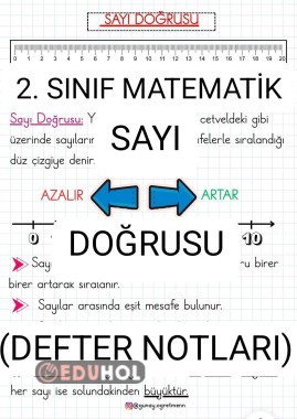 SAYI DOĞRUSU (Defter Notları)