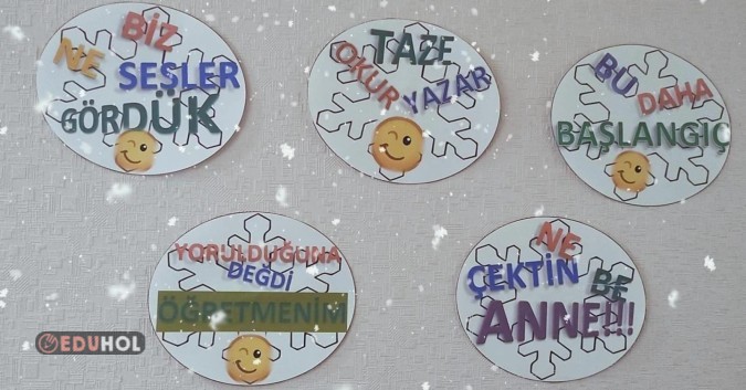 ARTIK OKUYORUM veya OKUMA BAYRAMI el pankartları