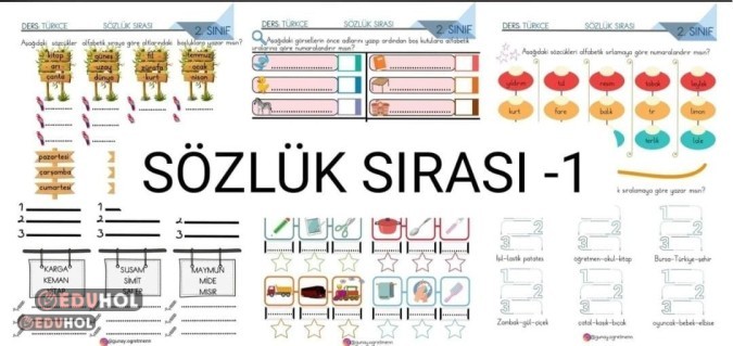 Sözlük Sırası Etkinlikleri-1