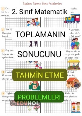 Toplamı TAHMİN ETME  Problemleri