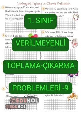 Verilmeyenli Toplama-Çıkarma Problemleri-9