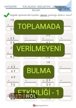 Verilmeyenli Toplama Etkinliği- 1