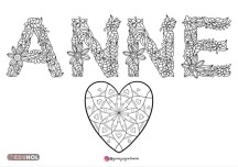 Anneler Günü MANDALA