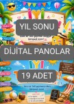 DİJİTAL PANOLAR Yıl Sonu(19 Adet)
