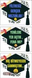 Mezuniyet Pankartları(Emojili)
