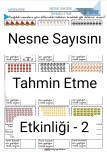 Nesne Sayısını Tahmin Etme Etkinliği-2