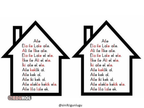 AİLE ALİ İLKE OKMA SAYFALARI