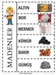 MADENLER DEFTER ÇALIŞMASI