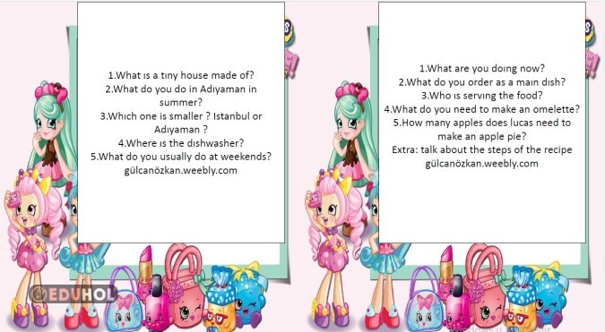 5.2.1 speakıng cards