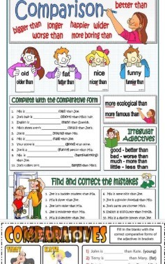 comparatives karşılaştırma