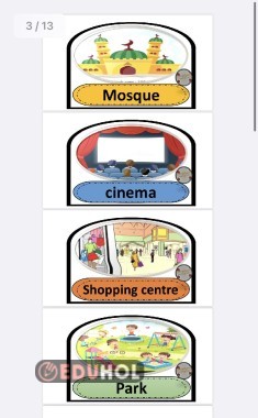 İn my city flashcards